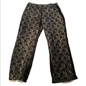 Vintage y2k high waisted lace pants